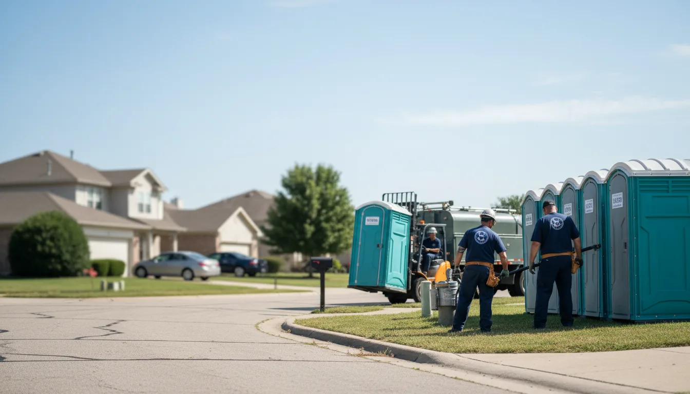 Porta Potty Rental in Kendalia, TX near me